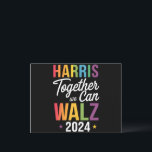 Cartão Postal Harris Walz 2024 Kamala Juntos Podemos LGBT<br><div class="desc">Harris Walz 2024 Kamala Juntos Podemos Eleição</div>