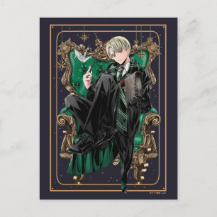 Cartão Postal HARRY POTTER™ Anime Draco Malfoy Seated