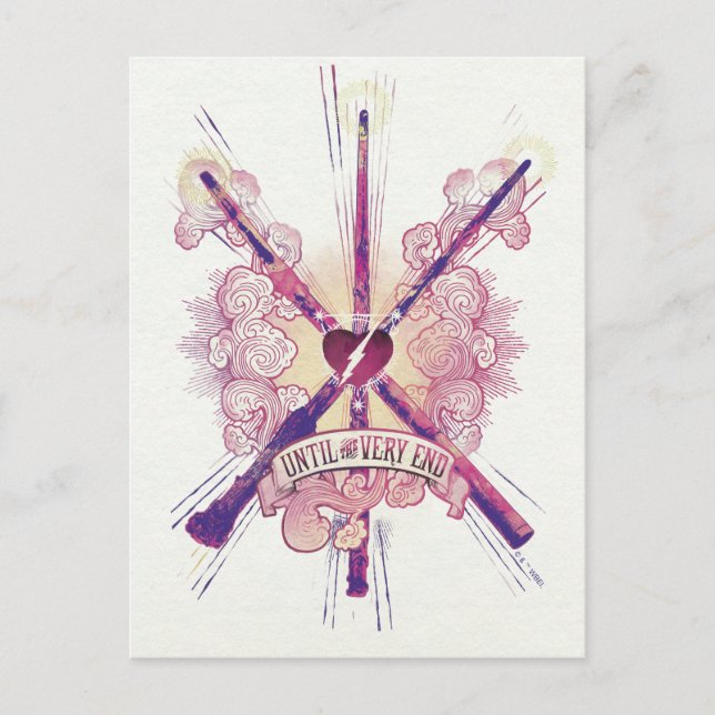 Cartão Postal Harry Potter | Até o Fim (Frente)