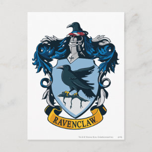 Cartão Postal Harry Potter    Brasão Gótico da Corvinal