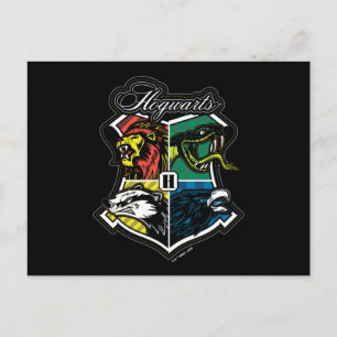 Cartão Postal HARRY POTTER™ Crachá atlético HOGWARTS™