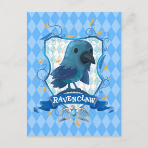 Cartão Postal Harry Potter Encantamento da RAVENCLAW™ Crest