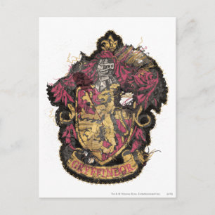 Cartão Postal Harry Potter Pó de Gryffindor - Destruído