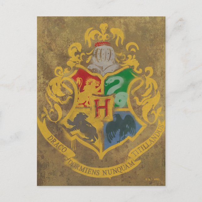 Cartão Postal Harry Potter| Repouso de Hogwarts (Frente)