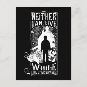 Cartão Postal Harry Potter Spell Nem Pode Viver