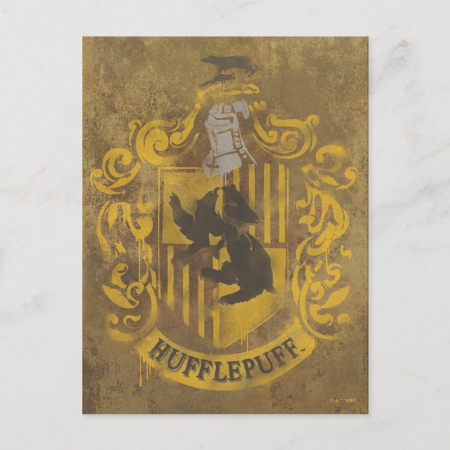 Cartão Postal Harry Potter | Tinta de pulverização de repouso do (Frente)
