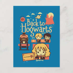 CARTÃO POSTAL HARRY POTTER™ VOLTA A HOGWARTS™