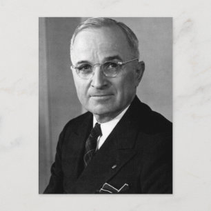 Cartão Postal Harry S. Truman 33º Presidente