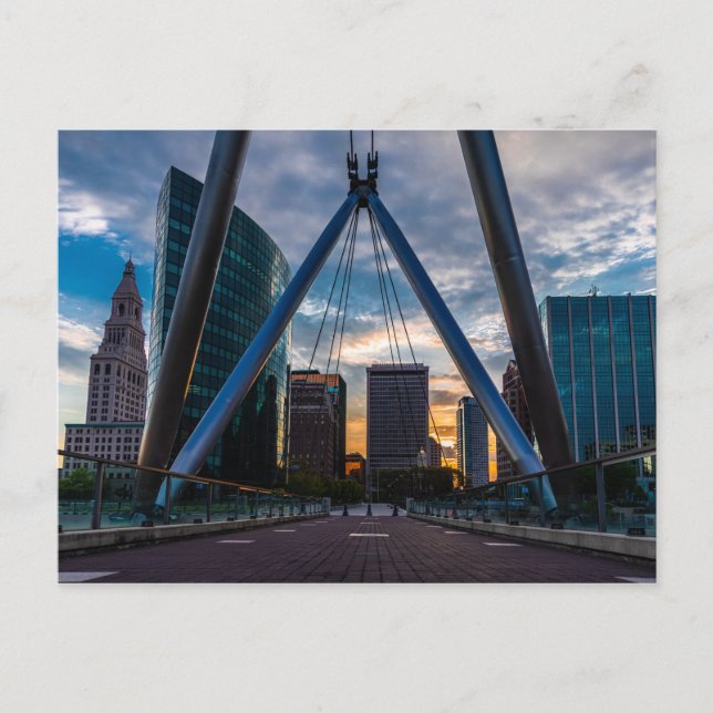 Cartão Postal Hartford Sunset (Frente)