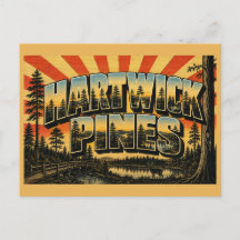 Hartwick Pines Michigan Floresta Primária Lagos
