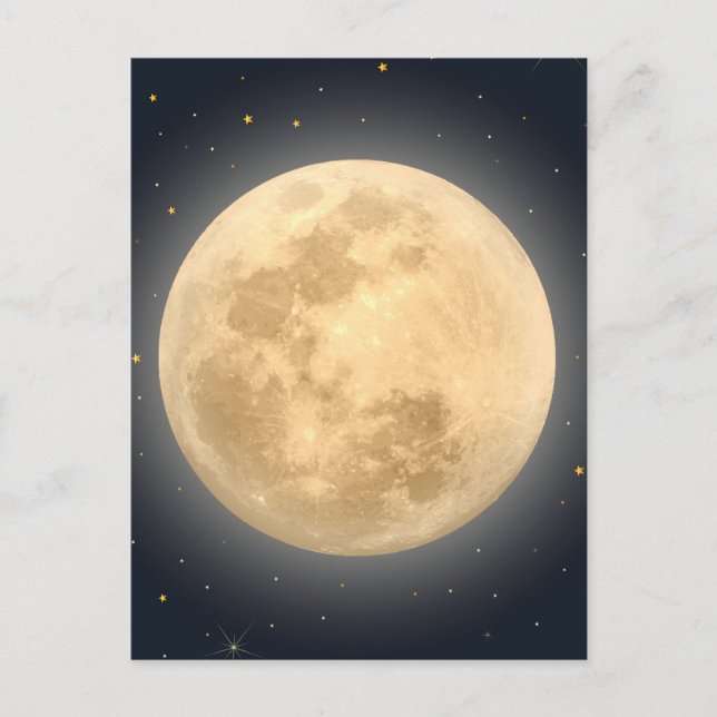 Cartão Postal Harvest Moon (Frente)