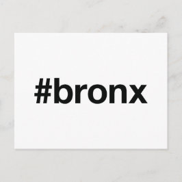 Cartão Postal Hashtag BRONX
