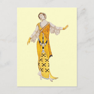 Cartão Postal Haute Couture