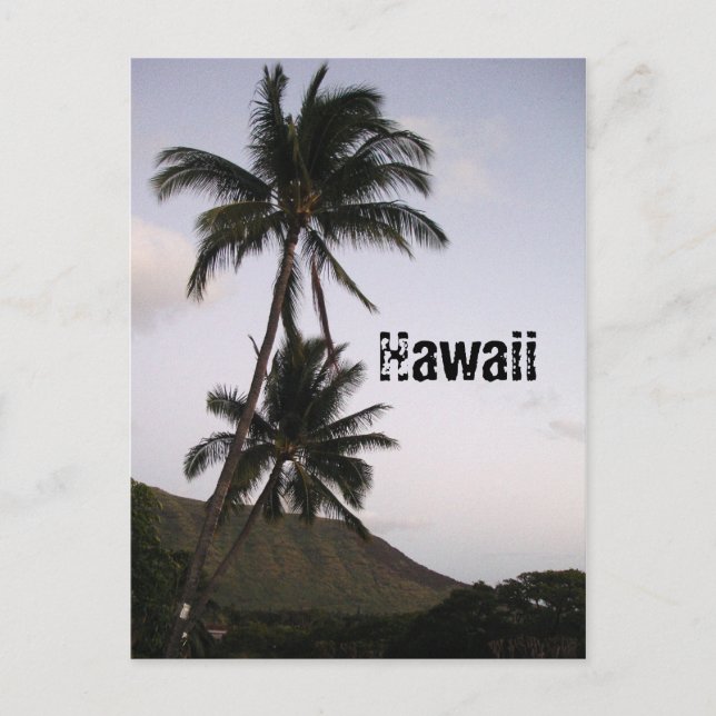Cartão Postal Havaí (Frente)
