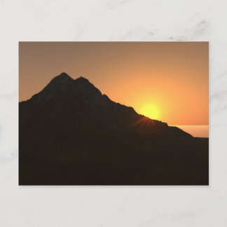 Cartão postal "Havaiano Sunset"