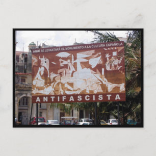 Cartão Postal havana antifascista
