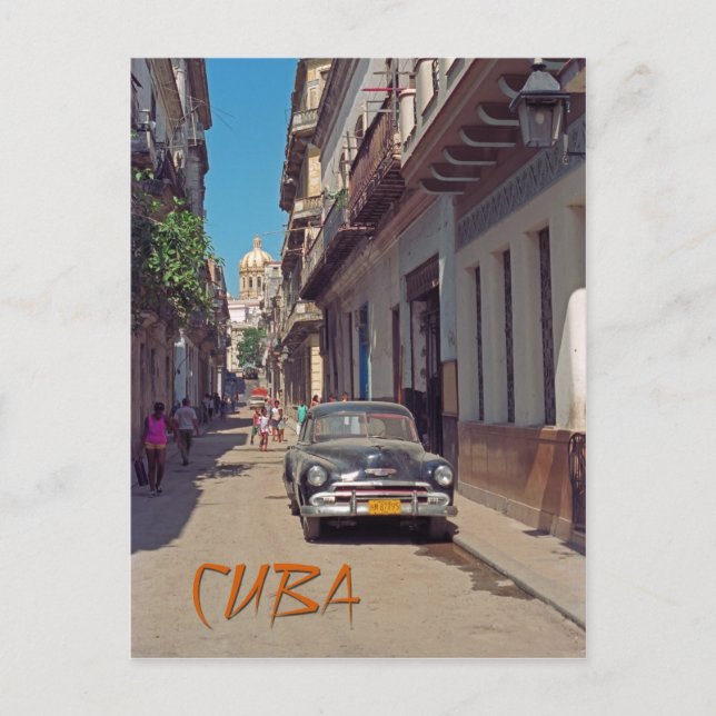 Cartão Postal Havana, Cuba (Frente)