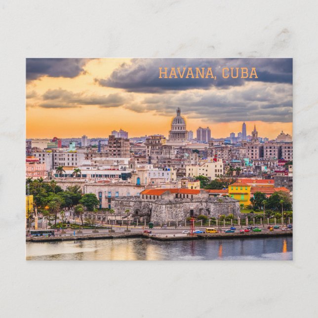 Cartão Postal Havana CUBA (Frente)