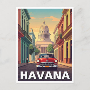 Cartão Postal Havana Cuba