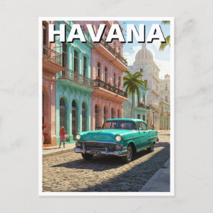 Cartão Postal Havana Cuba