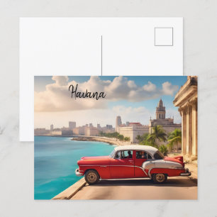 Cartão Postal Havana Cuba