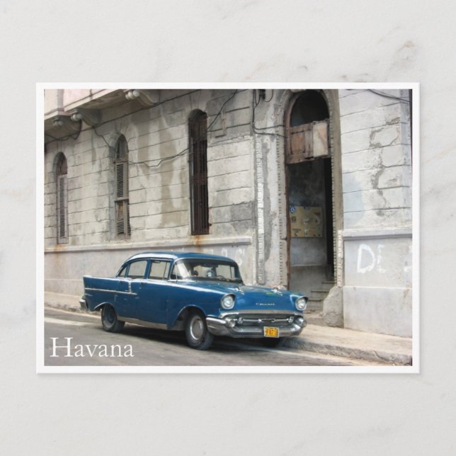 Cartão Postal havana vintage (Frente)