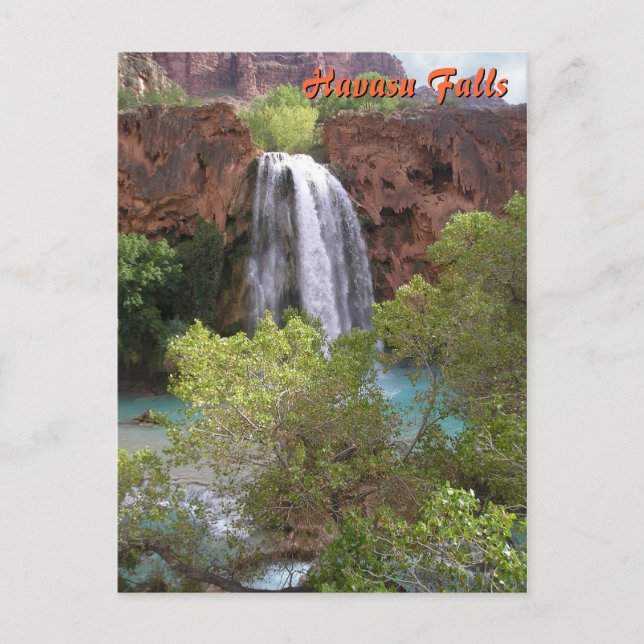 Cartão Postal Havasu Falls (Frente)