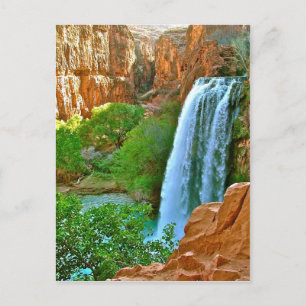 Cartão Postal Havasu Falls Canyon