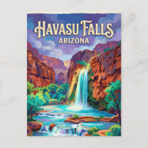 Cartão Postal Havasu Falls EUA