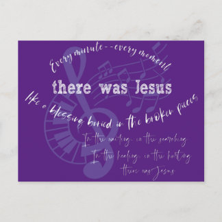 Cartão Postal Havia Jesus Christian