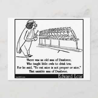 Cartão Postal Havia um velho homem de Dumbree