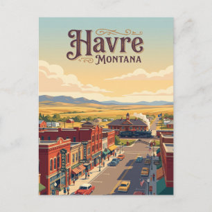 Cartão Postal Havre, Montana