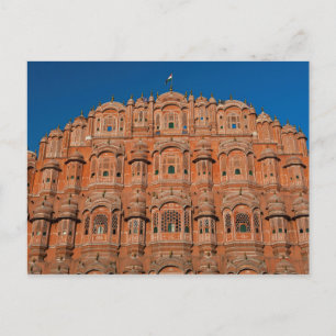 Cartão Postal Hawa Mahal, Jaipur, Índia