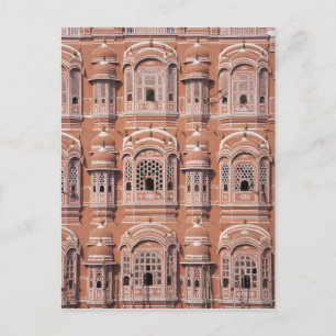 Cartão Postal Hawa Mahal (Palácio dos Ventos), Jaipur