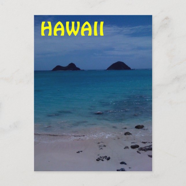 CARTÃO POSTAL HAWAII (Frente)