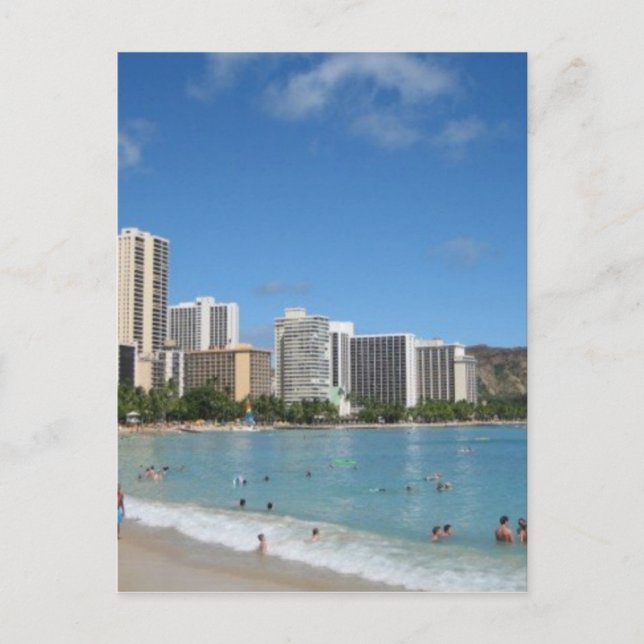 CARTÃO POSTAL HAWAII (Frente)