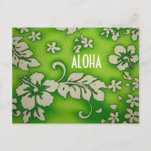 CARTÃO POSTAL HAWAII ALOHA COLLECTION
