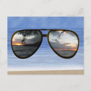 Cartão Postal Hawaii Sunset