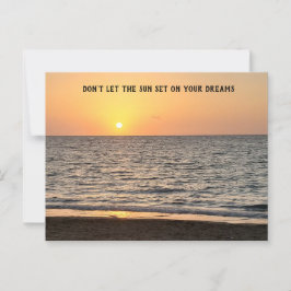 Cartão Postal Hawaii Sunset