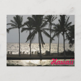 Cartão Postal Hawaii Sunset Viagem