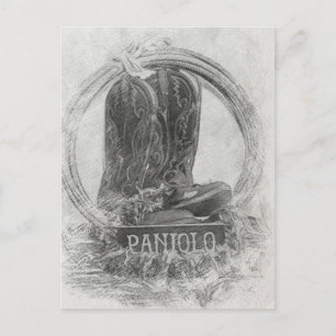 Cartão Postal Hawaiian Paniolo