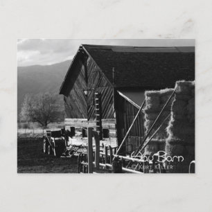Cartão Postal Hay Barn