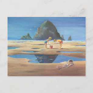 Cartão Postal HAYSTACK ROCK 2 por SHARON SHARPE