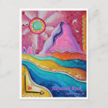 Cartão postal Haystack Rock Cannon Beach OR Viagem