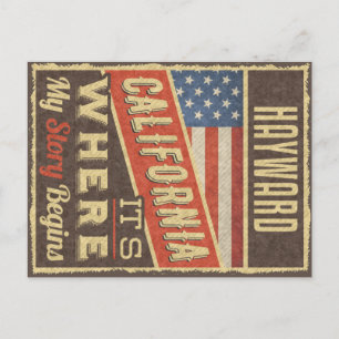 Cartão Postal Hayward California