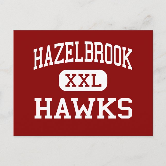 Cartão Postal Hazelbrook - Hawks - Middle - Tualatin Oregon (Frente)