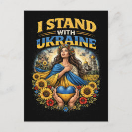 Cartão Postal Heart of Ukraine
