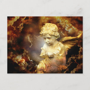 Cartão Postal Heavenly Angel Cherub