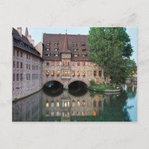 Cartão Postal Heilig Geist Spital, Nuremberga