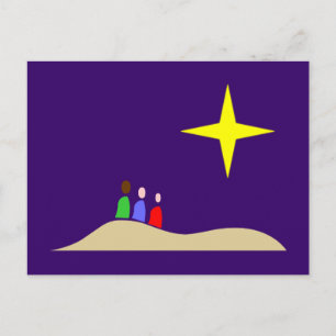 Cartão Postal Heilige Drei Könige os três sábios